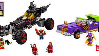 Lego Batman Calls His New Batmobile the Speedwagon